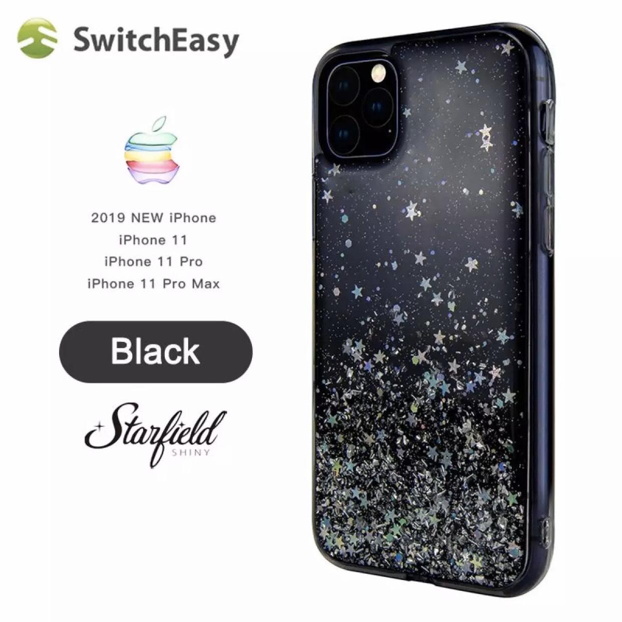 SwitchEasy ของแท้100% Case iPhone 11 5.8 /iPhone 11 Pro 6.1 / iPhone11Pro Max 6.5 เคสกากเพชร 3 มิติ เคสกันกระแทก