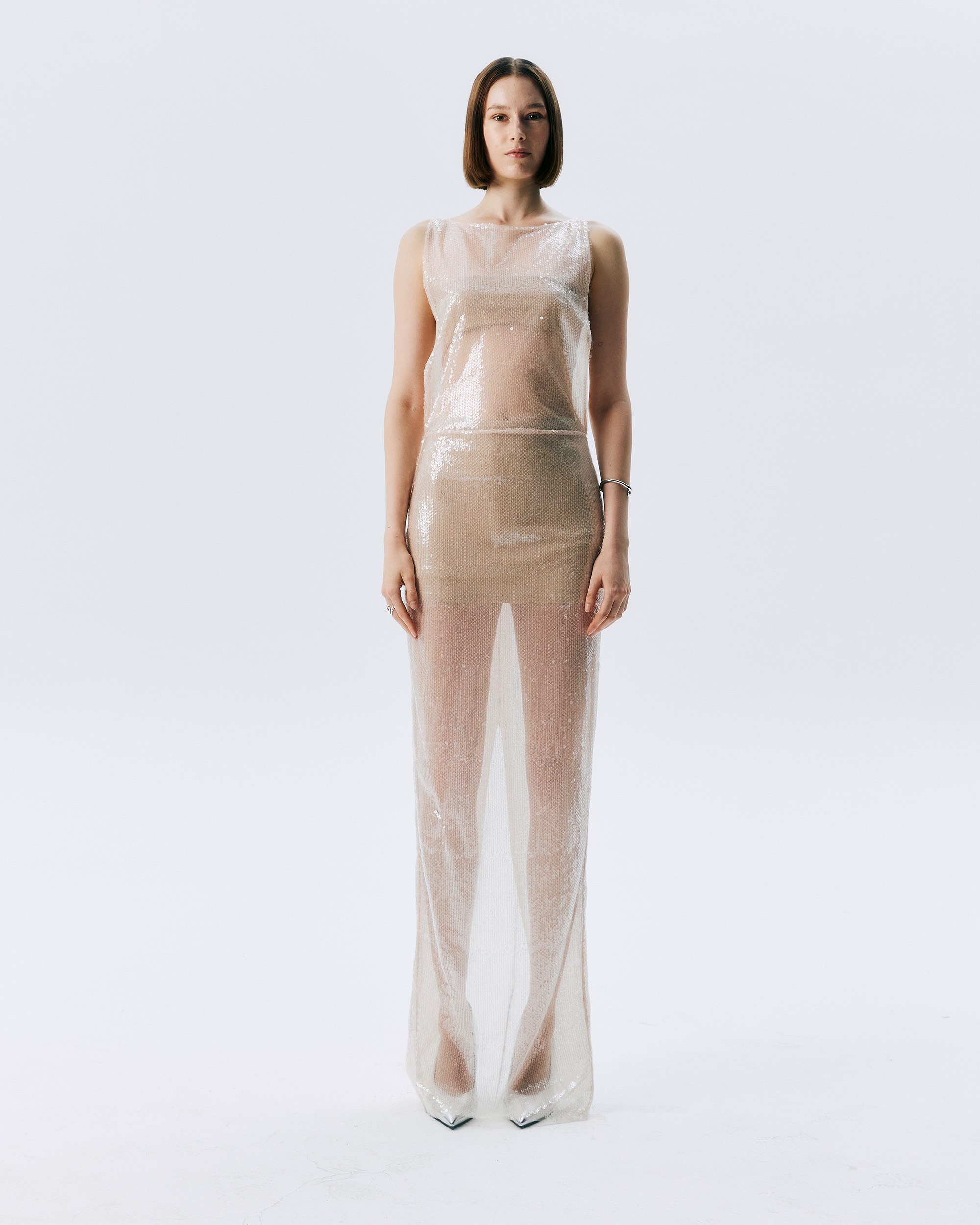 Nichp : Meteora Collection : Mila Dress, Glitter Sequin Fabric ราคา 6,590 บาท*ส่งฟรี