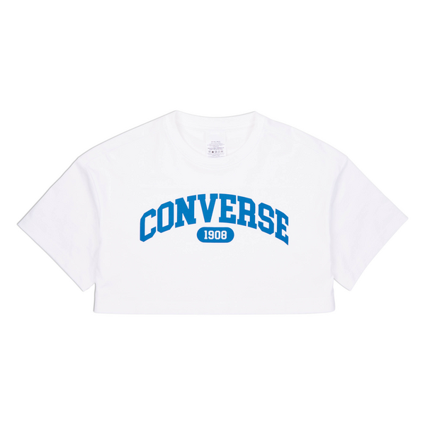 CONVERSE เสื้อผู้หญิง รุ่น SPORTY CROPPED TEE WHITE - 1427253BF_F4WTXX ราคา 890 บาท*ส่งฟรี
