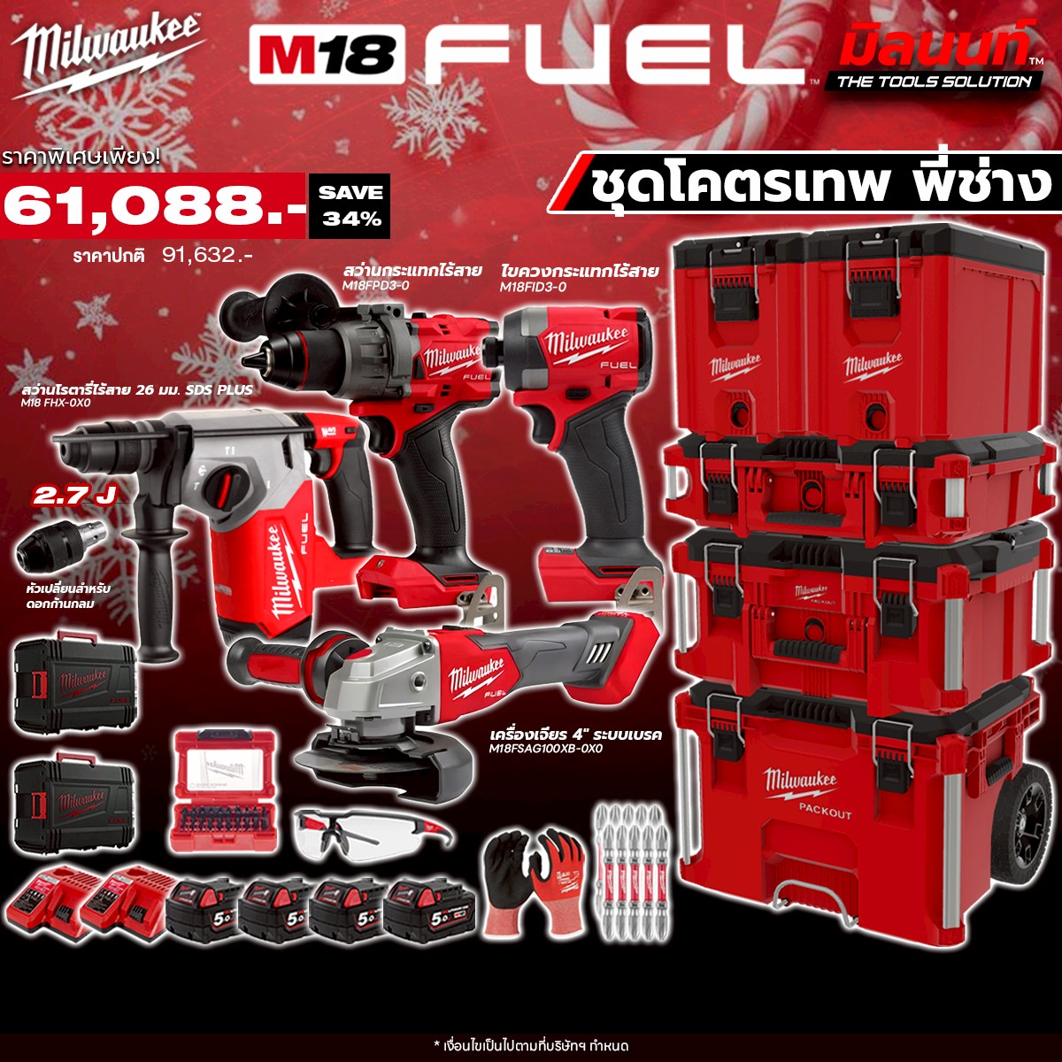 Milwaukee Super Technician Set: สุดยอดเครื่องมือช่างที่ช่างมืออาชีพต้องมี!