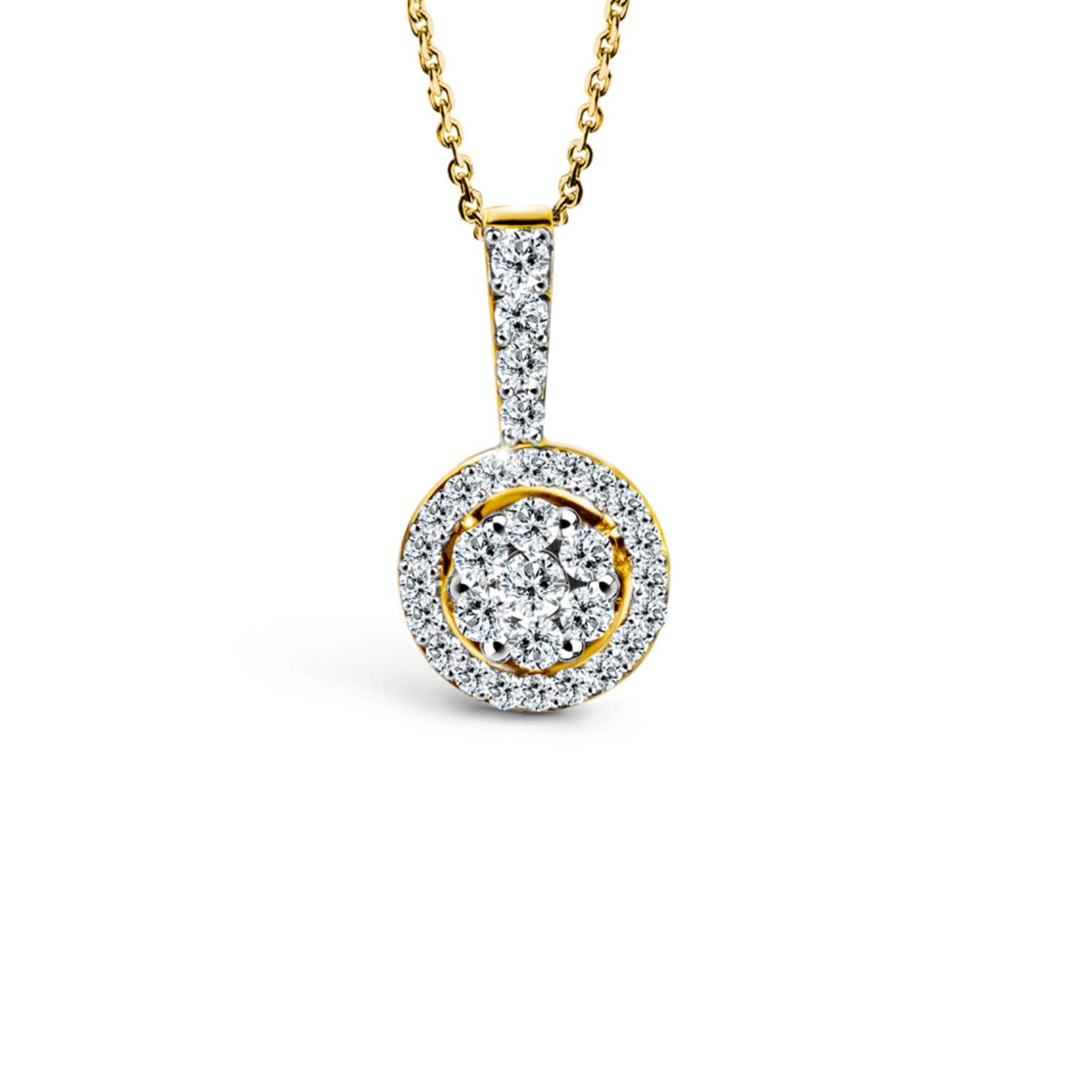 จี้เพชร Floriss Halo Diamond Pendant ราคา 19,900 บาท*ส่งฟรี