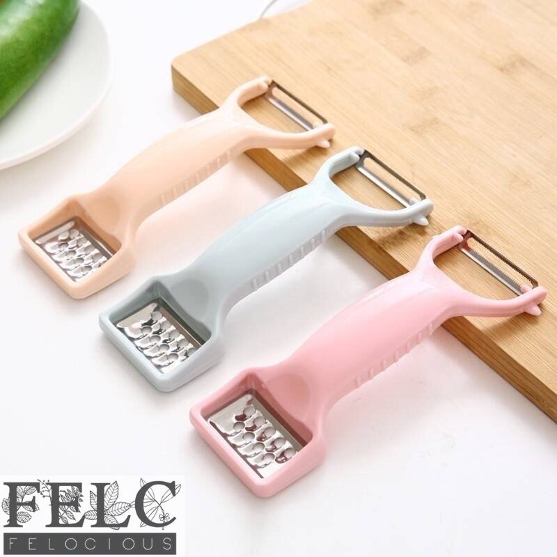 FELC.01 ที่ขูดมะละกอ มีดปอกผัก มีดปอกผลไม้ ที่ปอกเปลือก ที่ปอกผลไม้ ราคา 12 บาท*ส่งฟรี