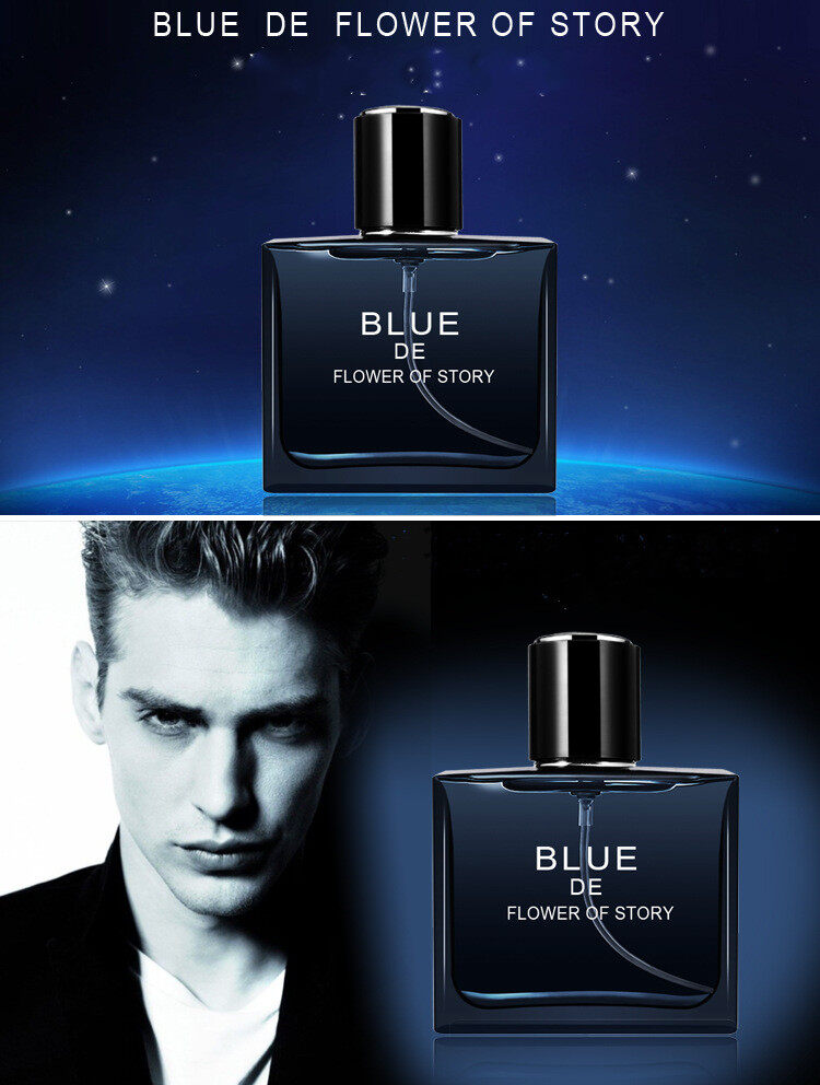 ภาพประกอบของ น้ำหอมผู้ชาย Blue DE Flower lf story EDT 50ml Perfume-2636