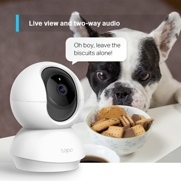 (TAPO-C210) Smart IP Camera (กล้องวงจรปิดอัจฉริยะ 360°) TP-LINK 3MP Wi-fi Wireless 1080p Full HD (2Y) ราคา 759 บาท*ส่งฟรี