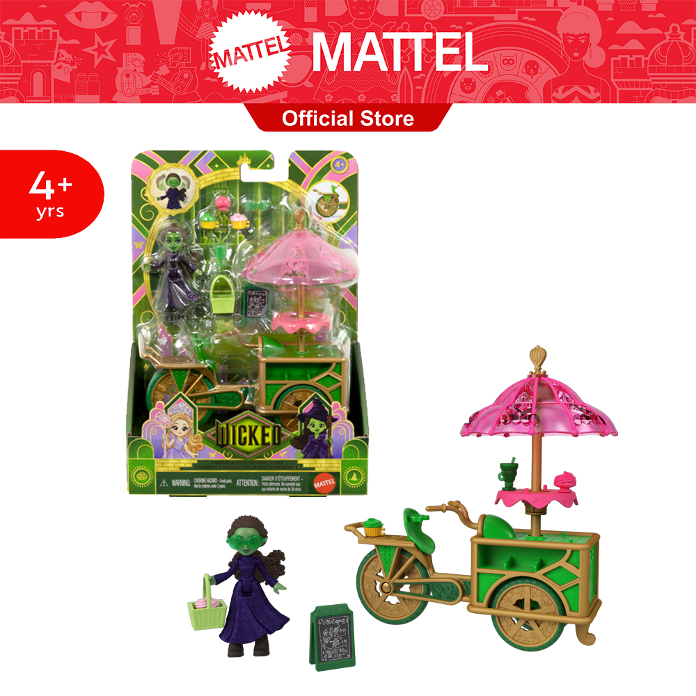 Wicked Emerald City Dessert Cart Wicked 2 Emerald City Dessert Cart Playset with Elfa Doll Jfm34 ราคา 977 บาท*ส่งฟรี
