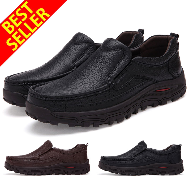 Danji รองเท้าทางการรองเท้าผู้ชายหนังแท้แฟชั่นคุณภาพสูงรองเท้าแตะรองเท้าโลฟเฟอร์ ราคา 1,090 บาท*ส่งฟรี