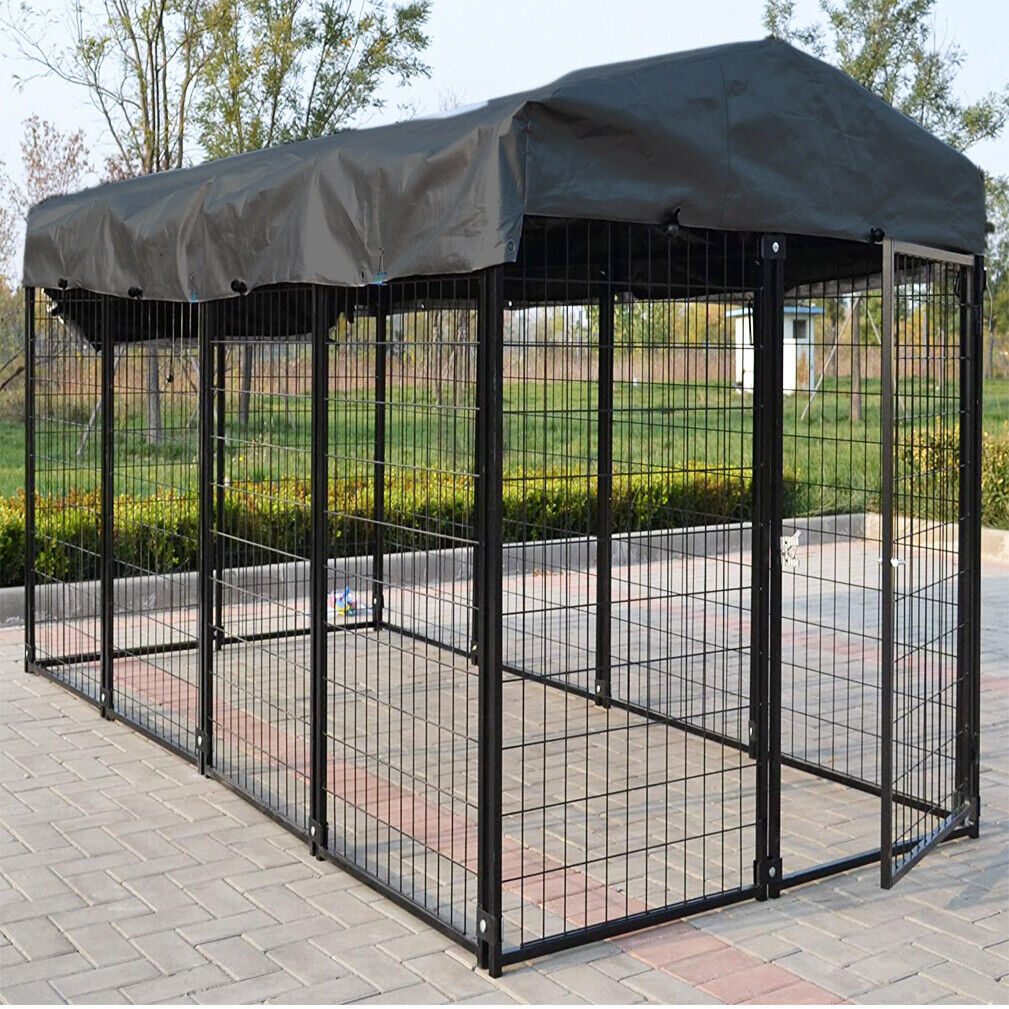 BingoPaw กรงสุนัข Heavy Duty Metal Dog Cage Crate with Cover มุ้งกรงสุนัข มุ้งครอบกรงสัตว์ กรง มีฝาปิด ราคา 4,010 บาท*ส่งฟรี