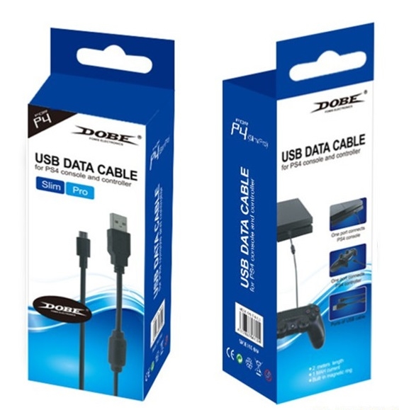 ภาพประกอบคำอธิบาย แนะนำ Dobe สาย Micro usb Data Cable for PS4 XboxOne 2M