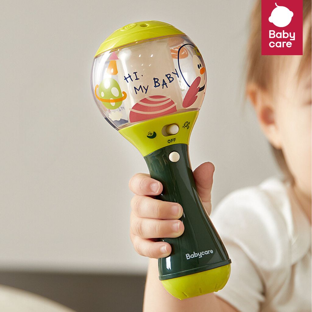 BabyCare ของเล่นเขย่าเสริมทักษะ Baby Rettle Hammer พร้อมเสียงเพลง แสงไฟ และสั่นเข้าจังหวะ ราคา 490 บาท*ส่งฟรี
