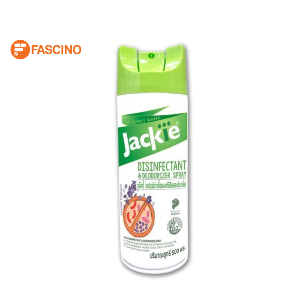 JACKIE SPRAY สเปรย์ฆ่าเชื้อโรค ขนาด 500ml. ราคา 270 บาท*ส่งฟรี