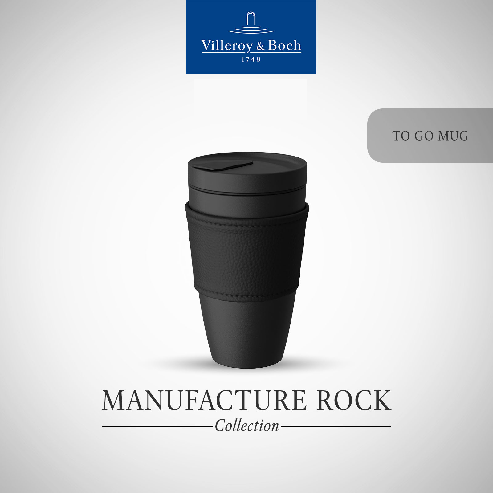 Villeroy & Boch - Coffee To Go Mug Manufacture Rock 0.35l. ราคา 1,850 บาท*ส่งฟรี