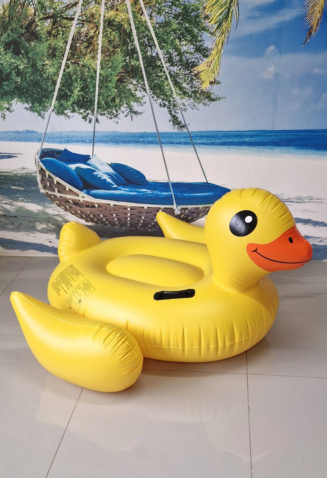 Yellow Duck Inflatable Raft 150X80Cm, Box Work, Sy-A0761 ราคา 590 บาท*ส่งฟรี