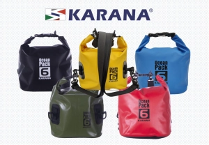 สินค้า KARANA OceanPack Cube กระเป๋ากันน้ำ ถุงกันน้ำ โอเชี่ยนแพ็ค ความจุ 6 L