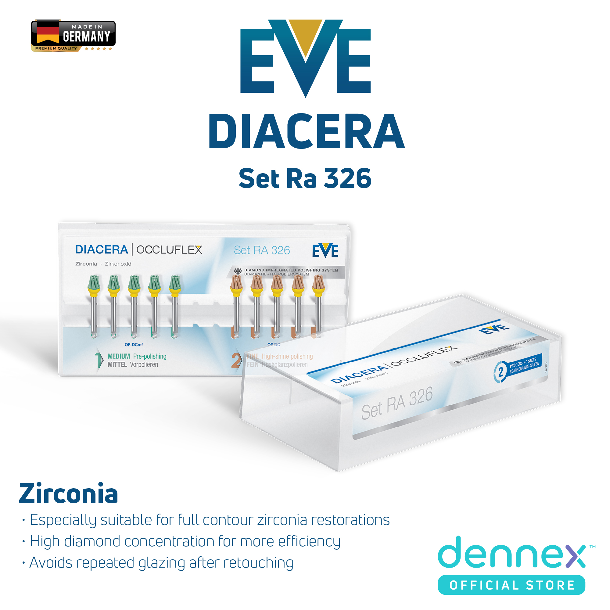 EVE " DIACERA OCCLUFLEX " Set RA 326 " by Dennex ราคา 4,459 บาท*ส่งฟรี