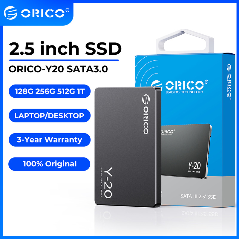 ORICO SSD 2.5" SSD 128GB 256GB 512GB 1TB Solid State Drive / High Speed SSD Sata III For Desktop Laptop ราคา 8,799 บาท*ส่งฟรี