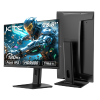 【KTC】H24T7 จอคอมพิวเตอร์ จอคอม Monitor Gaming Monitor 23.8 นิ้ว IPS Fast IPS 2K QHD 2560x1440 180Hz OC185Hz 1ms HDR400 HDMI DP Adaptive Sync Pivot จอเกมมิ่ง จอทำงาน