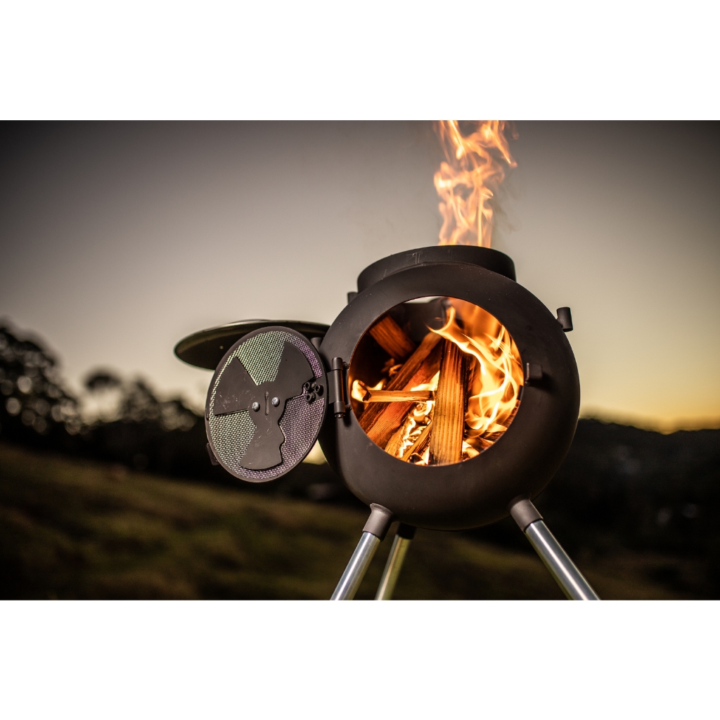 OZPIG SERIES 2 PORTABLE WOOD FIRED BBQ STOVE AND HEATER CA500052 ราคา 13,500 บาท*ส่งฟรี