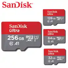 ภาพขนาดย่อของภาพหน้าปกสินค้าSandisk Ultra microSD SDXC/HC Card ความจุ 32 GB 64GB 128GB 256GB ความเร็ว 100MB/s Class10 A1 (SDSQUA4-GN6MN) เมมโมรี่การ์ด การ์ดหน่วยความจำ ไอโครเอสดีการ์ด แซนดิส จากร้าน Fast  Office shop บน Lazada