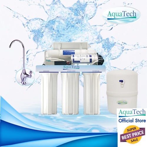 AquaTech เครื่องกรองน้ำ รุ่น A_T 631 RO ระบบกรอง RO ราคา 12,900 บาท*ส่งฟรี