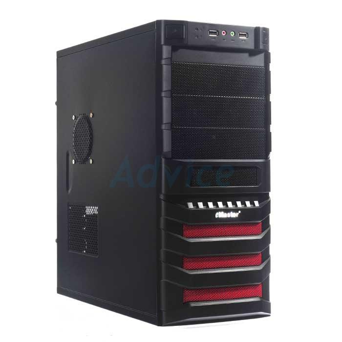 ATX Case (NP) eMaster EMT-E5606 No Power / 1xFan / 2xUSB / ATX / Micro ATX / Mini ITX ประกัน 7D