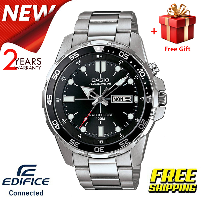 Casio Men's Wristwatch, Model Mtd-1079D-1Av, New Arrival, 1 Year Warranty, Ready to Ship.