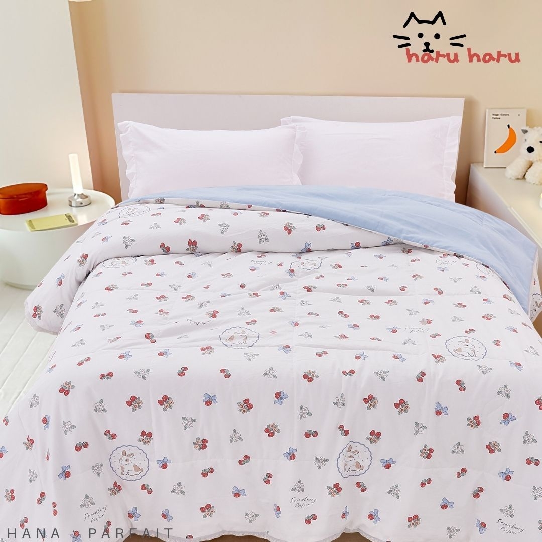 Hana ผ้าห่มคอตตอนเกาหลี นุ่ม เบา สบาย ราคา 1,490 บาท*ส่งฟรี