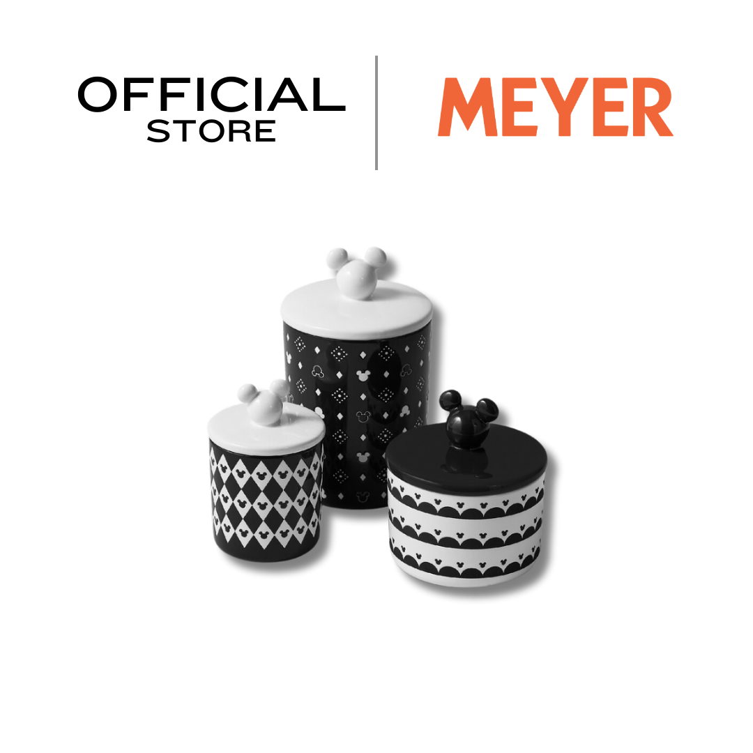 DISNEY MONOCHROME ชุดเซ็ตเซรามิก ลายมิคกี้เมาส์ 3 ชิ้น Ceramic set (48945-C) ราคา 1,420 บาท*ส่งฟรี