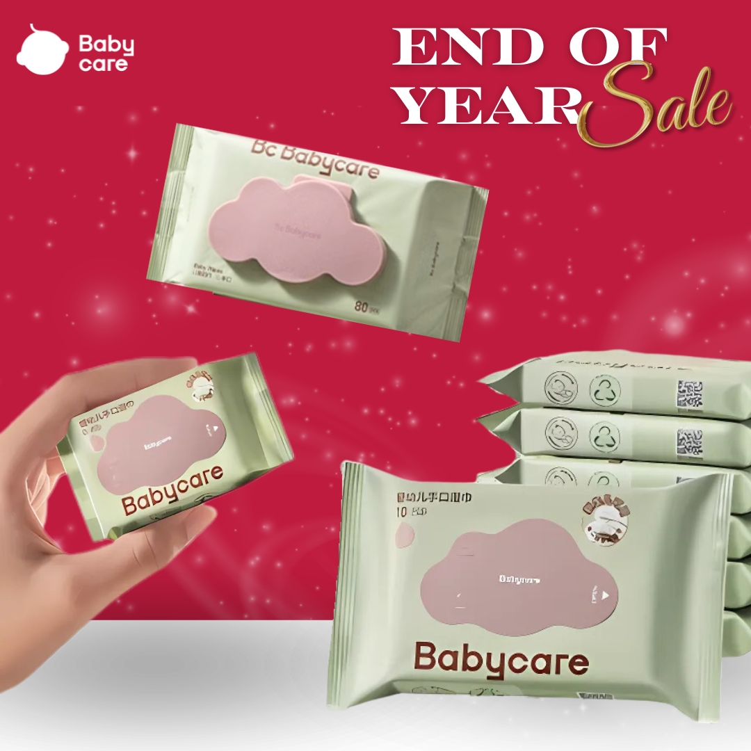 ฺBabycare Babywipes ผ้าเปียก ทิชชู่เปียกเบบี้ไวฟ์ ผ้าเช็ดทำความสะอาด ผ้าเช็ดผิวเด็ก กระดาษเปียก ราคา 25 บาท*ส่งฟรี