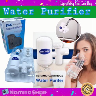 Water purifier เครื่องกรองน้ำ ขนาดเล็ก หัวก็อกกรองน้ำ 2 ทิศทาง แบบสวมปลายก๊อก
สะดวกติดตั้งง่าย