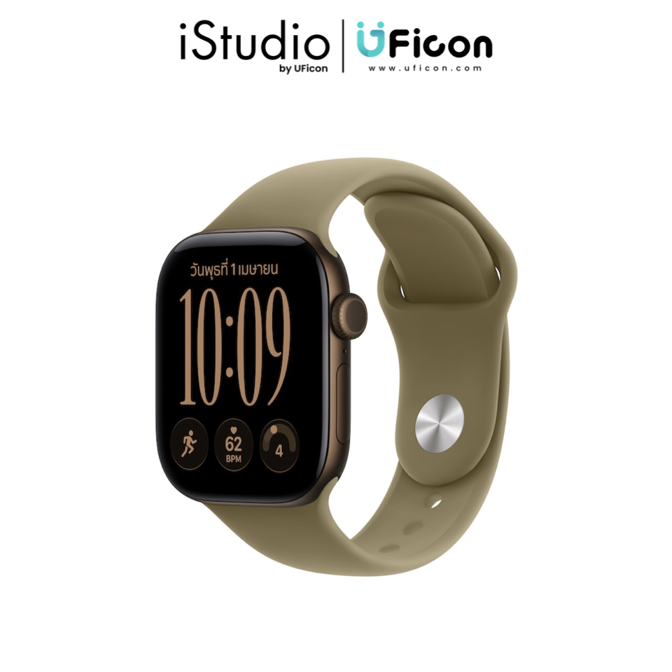 สมาร์ทวอทช์ นาฬิกาอัจฉริยะ Apple (Gps) Watch Series 12 Gps ตัวเรือนอะลูมิเนียม พร้อมสายแบบ Sport Band; ไอสตูดิโอ โดย ยูฟิคอน ราคา 14,900 บาท*ส่งฟรี