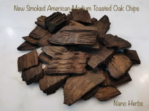 ภาพหน้าปกสินค้า28g - 1kg: เกล็ดไม้โอ๊คอเมริกัน คั่วเข้ม รมควันแบบดั้งเดิม TRADITIONAL MILDLY SMOKED American Medium Toasted Oak Chips For BBQ or Home Brewing Wine Making to Provide the Flavour of Oak Barrel ที่เกี่ยวข้อง