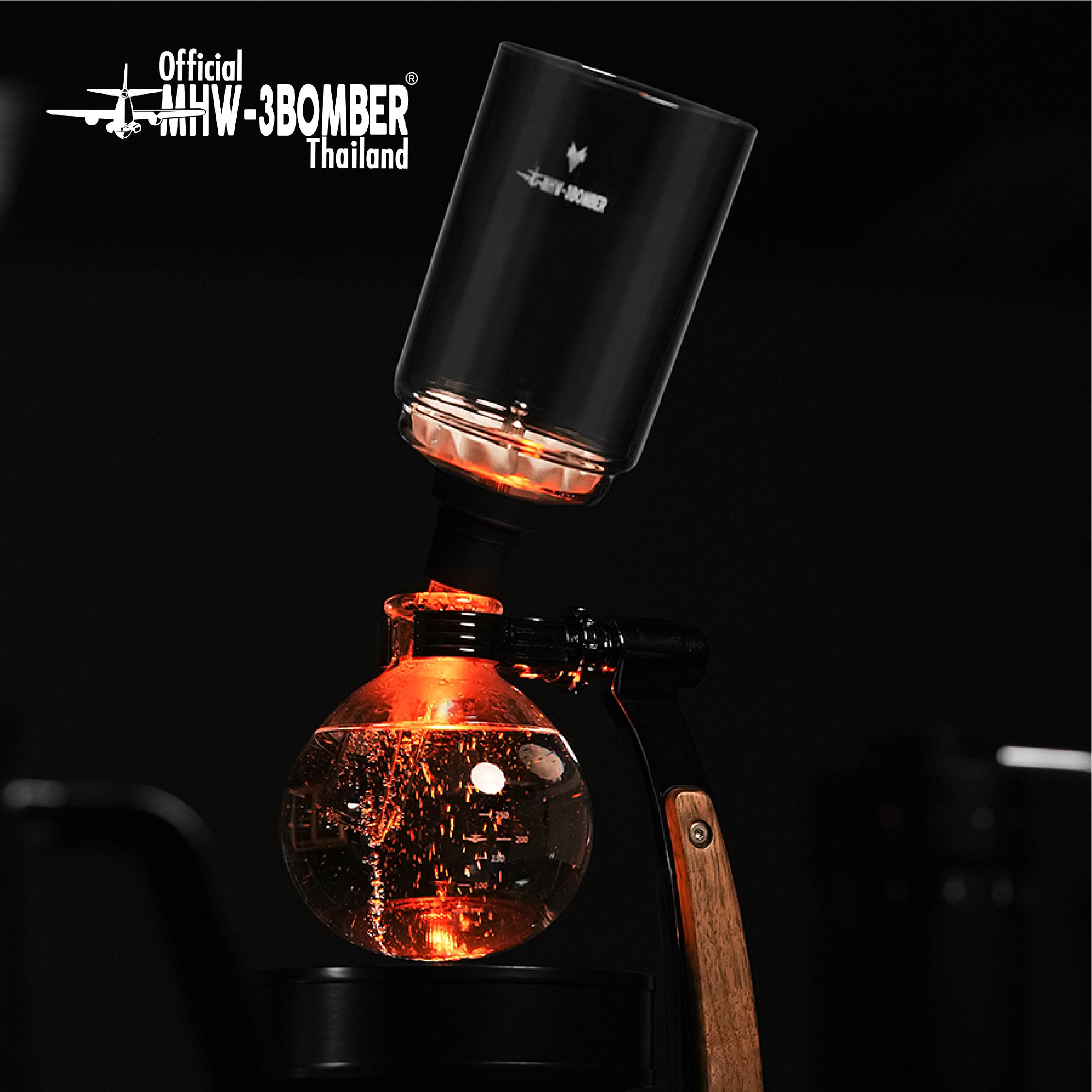 MHW-3BOMBER Twilight Syphon Coffee Maker เครื่องชงกาแฟไซฟ่อน ราคา 4,850 บาท*ส่งฟรี