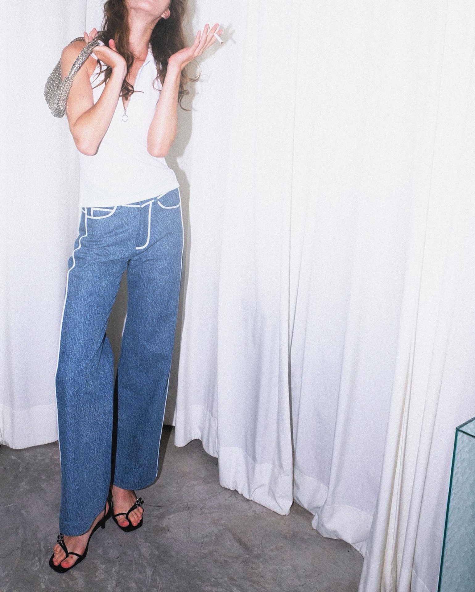 Fah Chak Woman Zayan Jeans, Stone Wash Denim กางเกงยีนส์ กางเกงยีนส์ผู้หญิง ราคา 5,612 บาท*ส่งฟรี