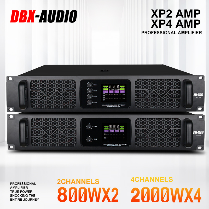 ลำโพงบลูทูธไร้สาย DBX-AUDIO Xp2 Amp / Xp4 Amp แอมพลิฟายเออร์ระดับมืออาชีพบริสุทธิ์, การแสดงบนเวทีขนาดใหญ่, ป้องกันการหอน, การฟื้นฟูเสียงจริง, เข้ากันได้กับลำโพงทุกขนาดและกำลังวัตต์, แอมพลิฟายเออร์ระดับมืออาชีพบริสุทธิ์หลัง ราคา 5,299 บาท*ส่งฟรี