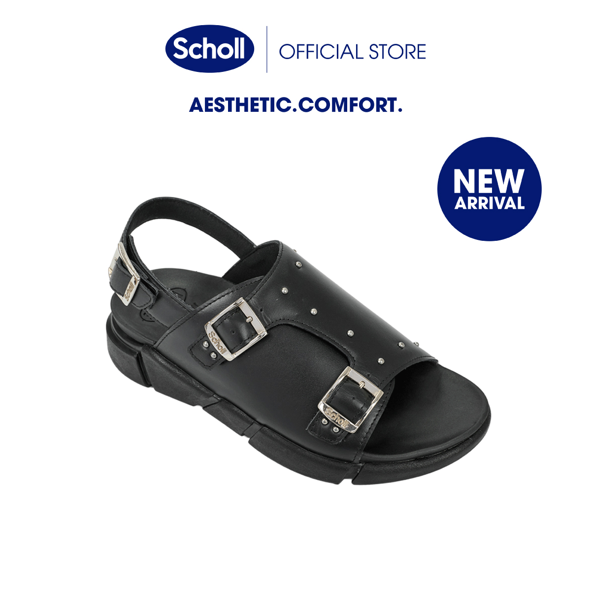 Scholl รองเท้าสกอลล์-วิคตอเรีย Victoria รองเท้ารัดส้นผู้หญิง เทคโนโลยี Memory Cushion ช่วยกระจายแรงกดน้ำหนักอย่างสมดุล ราคา 1,832 บาท*ส่งฟรี