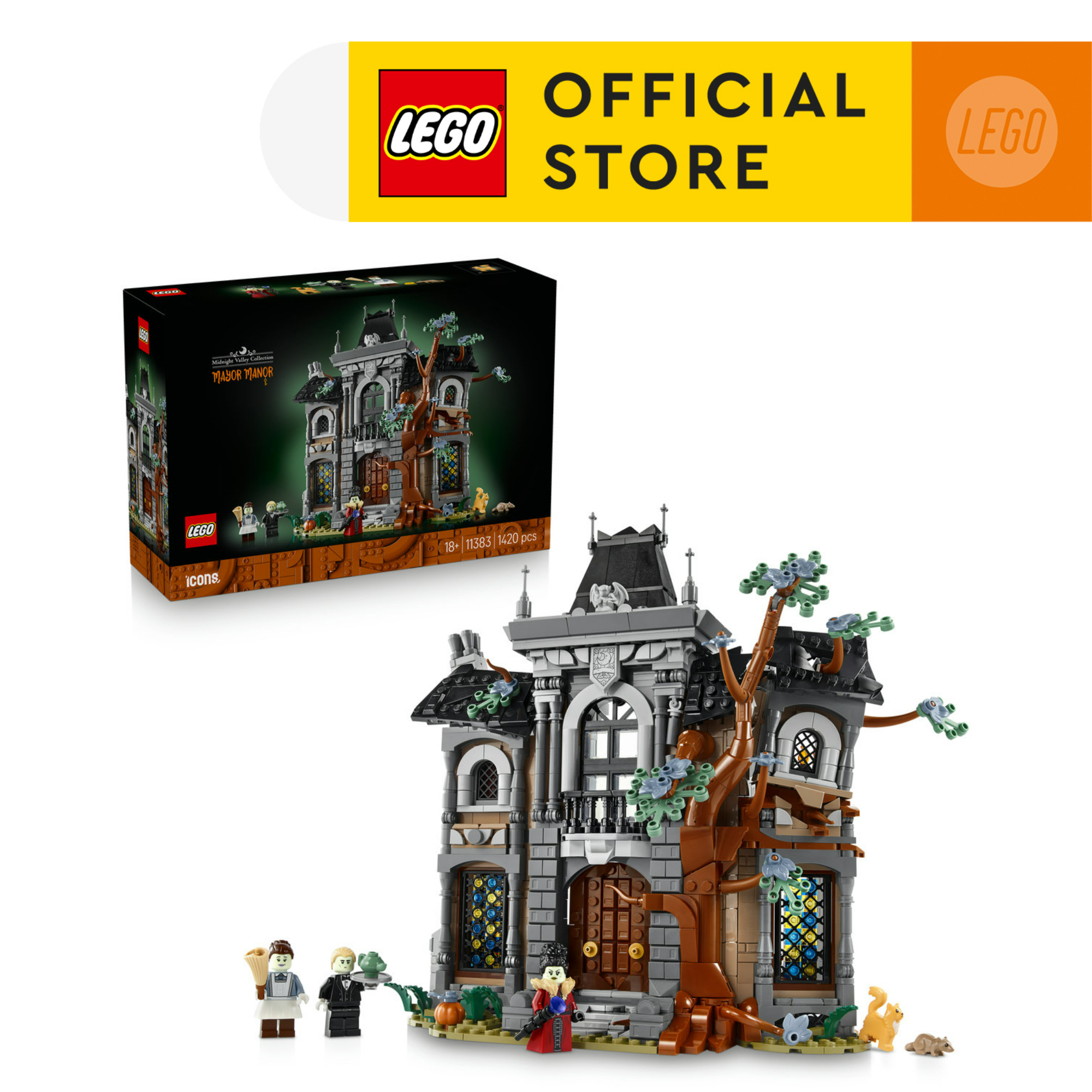 ของเล่นตัวต่อเสริมทักษะ LEGO Icons 11383 Mayor Manor (1420 ชิ้น) บล็อก ของเล่นเด็ก ราคา 4,790 บาท*ส่งฟรี