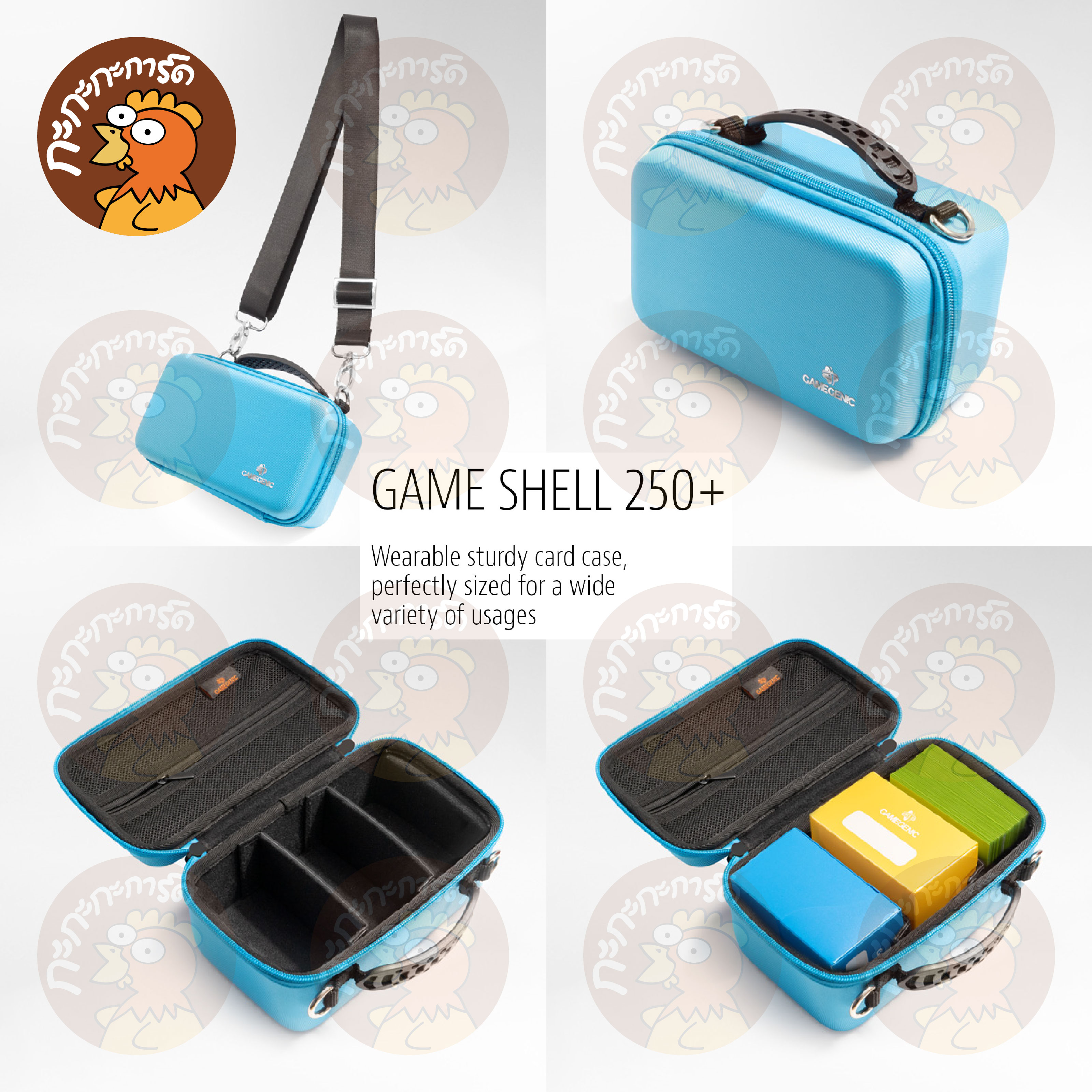 Estojo Portátil Game Shell 250+ Para Card Game Pokémon Magic - Gamegenic -  Minigame - Magazine Luiza