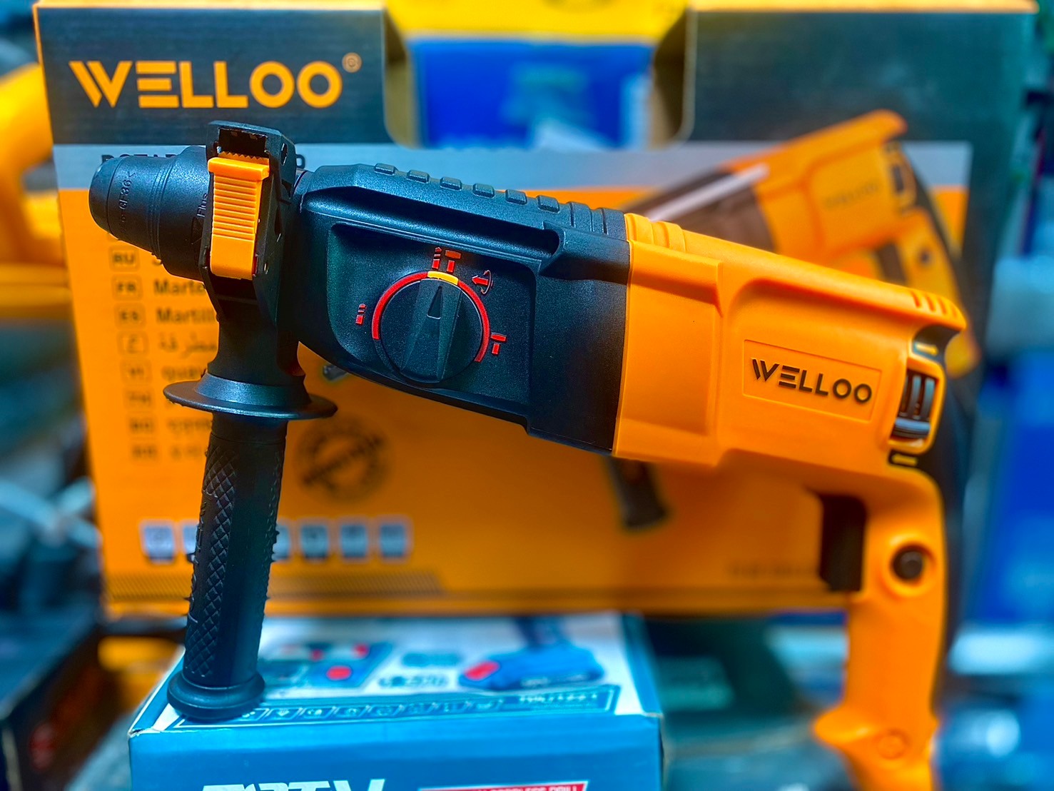 สว่านโรตารี่ 26mm.800w. WELLOO ราคา 4,060 บาท*ส่งฟรี
