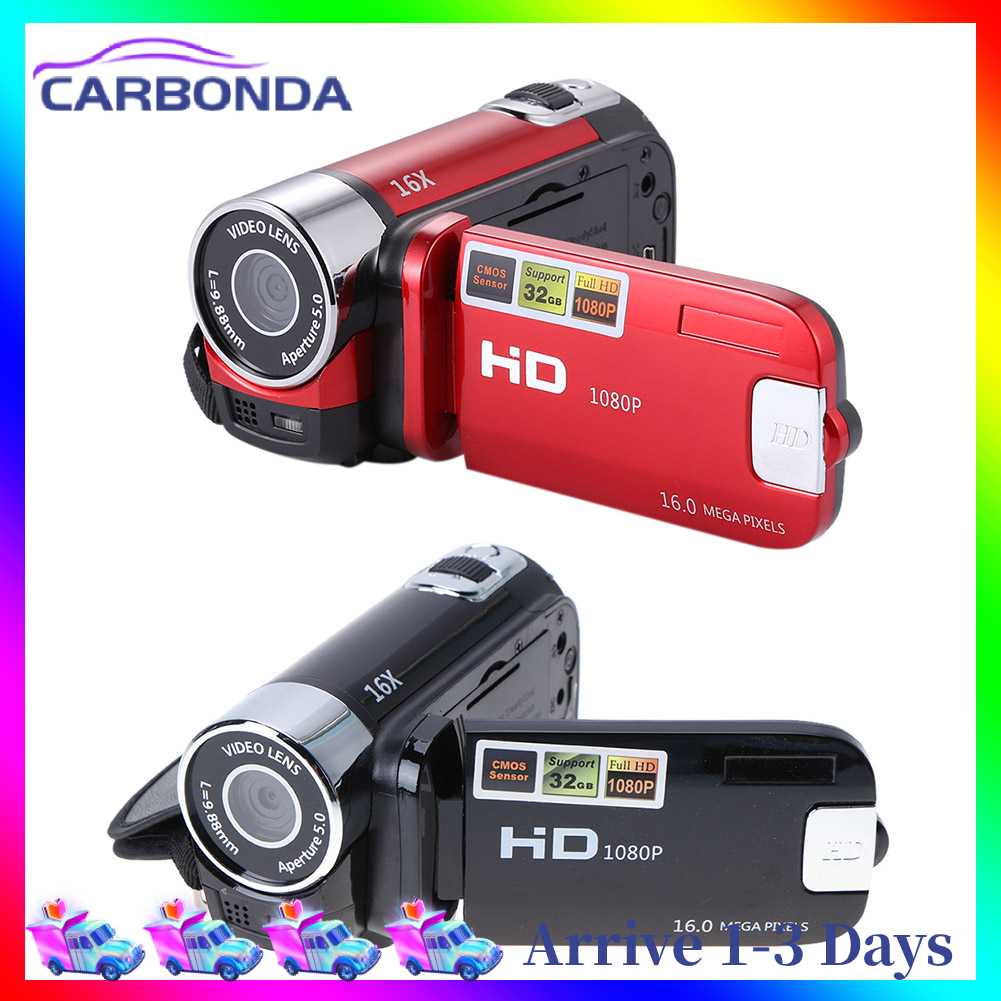 [Big Sales] Digital Video Camera Full HD 1080P 32GB 16x Zoom Mini Camcorder DV Camera ราคา 652 บาท*ส่งฟรี