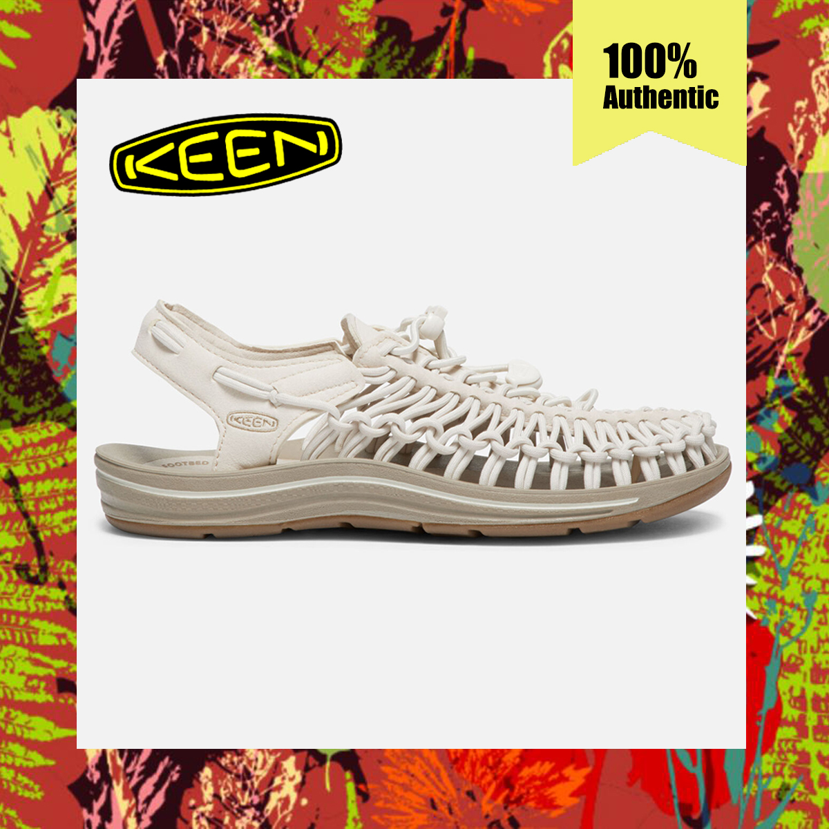 Kendra dam sandaler LB565-10 - Beige main image 1
