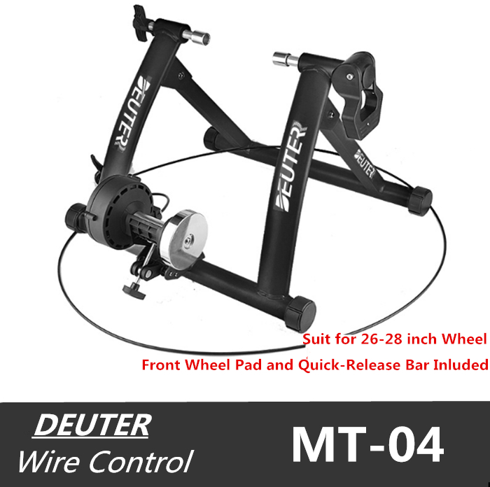 Welucky เทรนเนอร์จักรยาน รุ่น MT-04 มีสายรีโมทปรับความหนืด 6 ระดับ Trainer bike Trainer จักรยาน