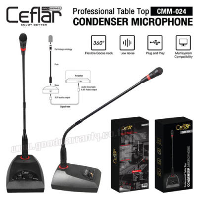 CMM-024 Ceflar Microphone ไมค์โครโฟน CMM-024 Ceflar Microphone ไมค์โครโฟน