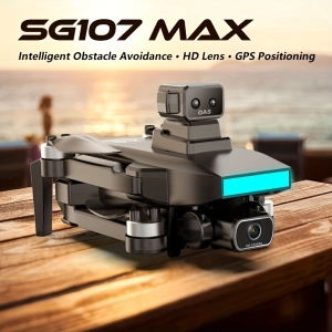 ภาพหน้าปกสินค้า【SG107 MAX】 โดรนบังคับ  Wifi 4k Hd Dual Camera Fpv 7.4v Quadcopter Obstacle Avoidance แบบมืออาชีพ ที่เกี่ยวข้อง