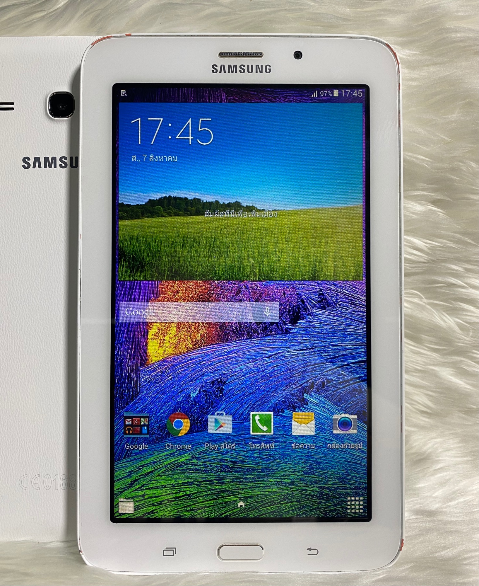 ข้อมูลเกี่ยวกับ Samsung Galaxy Tab 3E แท็บเล็ตมือ-2พร้อมใช้งานเครื่อง​ไม่มีที่ปิดซิม(ฟรีชุดชาร์จ)