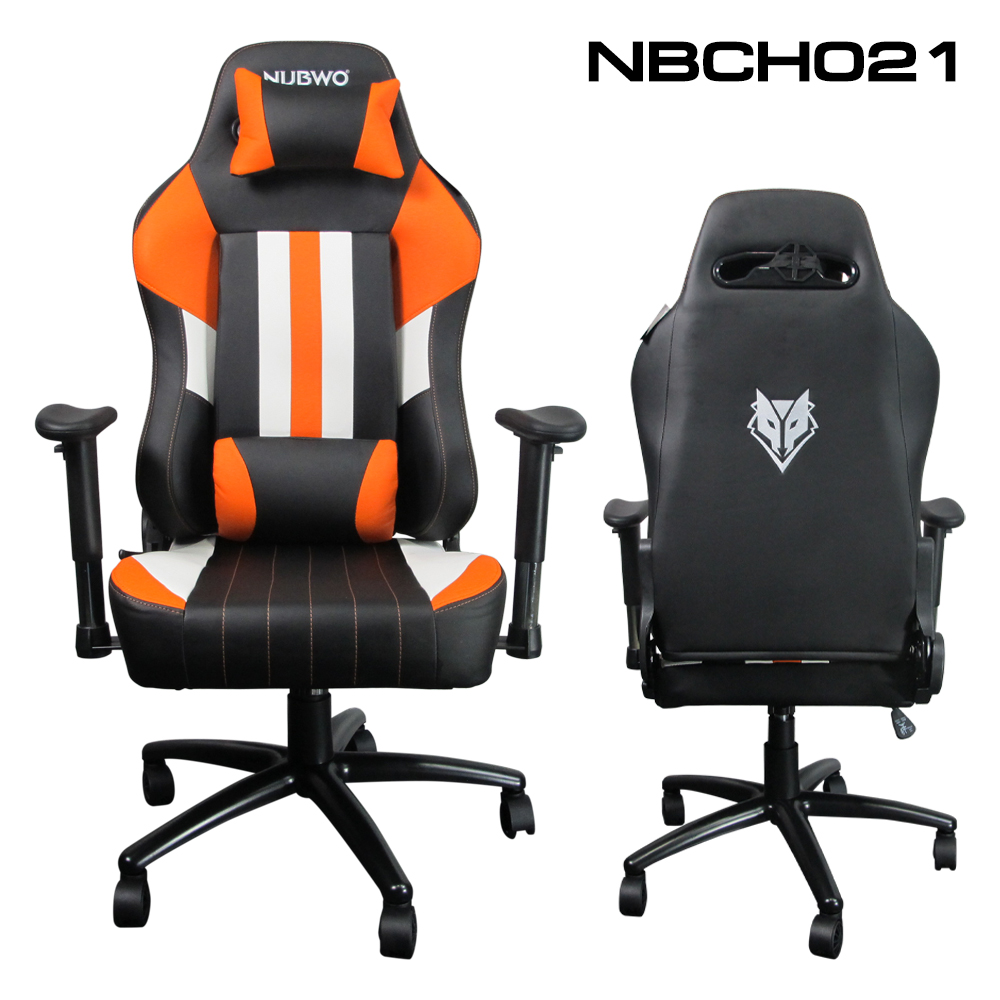 Nubwo เก้าอี้เกมมิ่ง NBCH-021 ปรับเอนได้ 160 องศา สินค้ารับประกัน 1 ปี ราคา 4,400 บาท*ส่งฟรี
