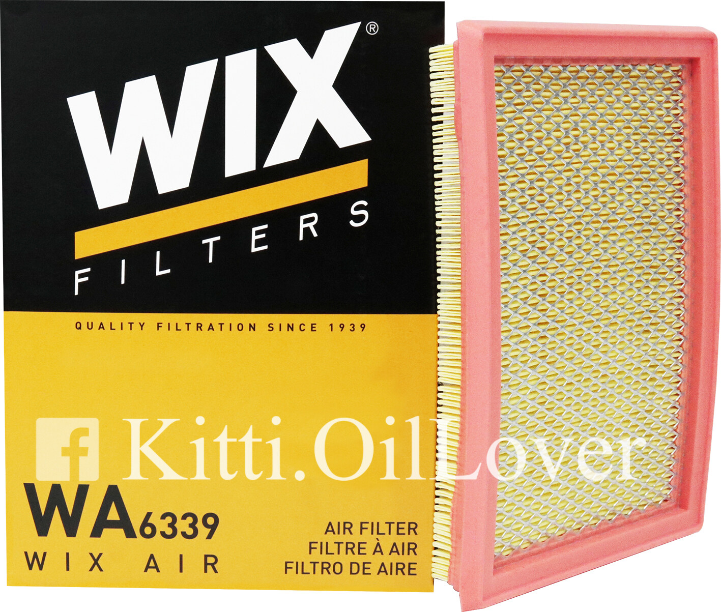 Wix air filter กรองอากาศ WA6339 6339 Nissan March มาร์ช 1.2 City Type Z Civic 2016 Almera Sylphy Pulsar Note Juke WA9707 ราคา 122 บาท*ส่งฟรี
