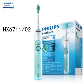 แปรงสีฟันไฟฟ้า ทำความสะอาดทุกซี่ฟันอย่างหมดจด ขอนแก่น Philips Sonicare HealthyWhite Rechargeable Sonic toothbrush HX6711