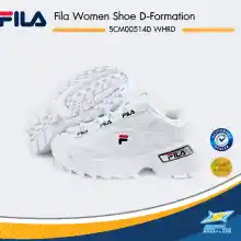 ภาพขนาดย่อของสินค้าFila รองเท้า รองเท้าแฟชั่น รองเท้าผู้หญิง ฟิล่า Women Shoe D-Formation 5CM00514D WH/RD (2990)