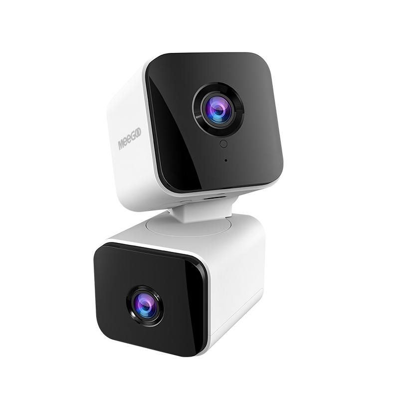 Meegoo Dual-Eye Cctv Camera, Rotatable 355 ° 4Mp Full Hd Has an Intelligent Tracking System, Connects to the Tuya Wifi 2.4g App, Can See Clearly at Night, Has Two-Way Conversation, Supports Sd128Gb1920*2160, Can See from a Distance. ราคา 1,099 บาท*ส่งฟรี