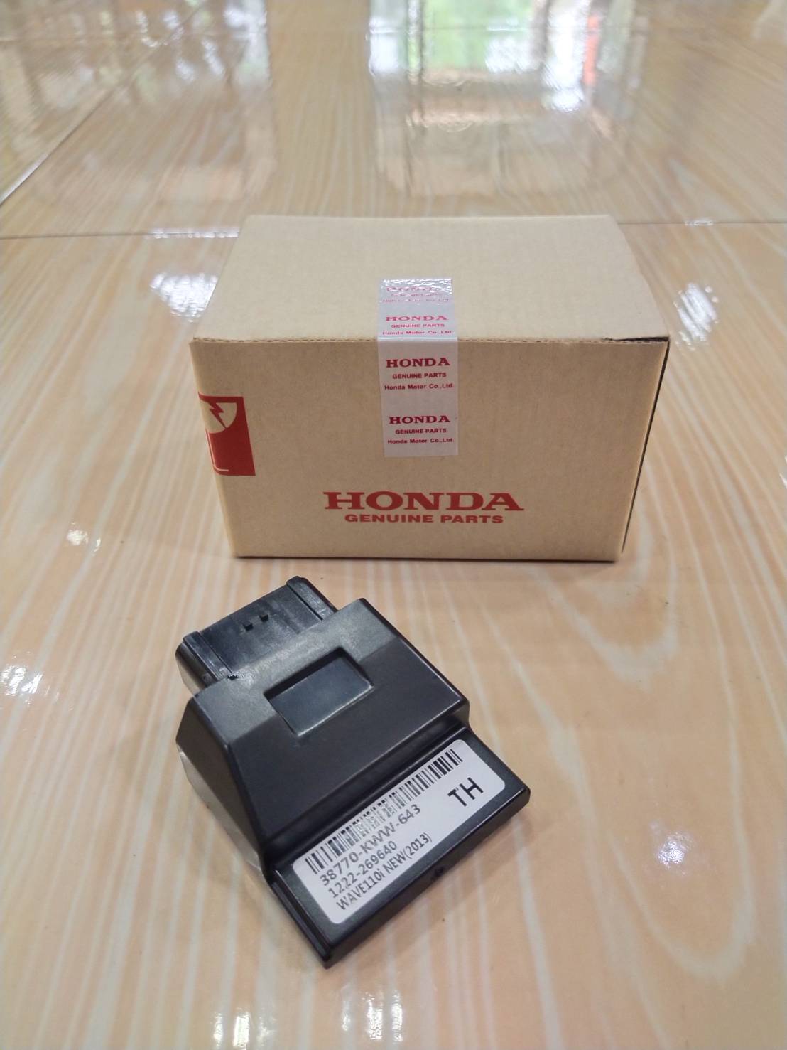 ECU กล่องไฟ ecu HONDA wave110i 2012-2018 CDI กล่องไฟ cdi เวฟ110ไอ ปี2012-2018 (แท้โรงงาน) ราคา 611 บาท*ส่งฟรี